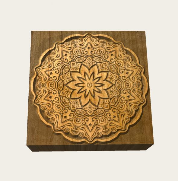 wooden mandala stamp wooden mandala stamp